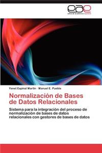 Normalizacion de Bases de Datos Relacionales