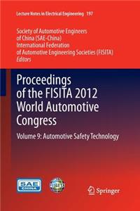 Proceedings of the Fisita 2012 World Automotive Congress