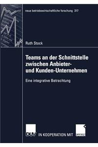 Teams an der Schnittstelle zwischen Anbieter- und Kunden-Unternehmen