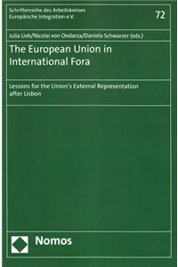 European Union in International Fora