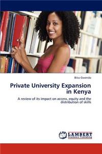 Private University Expansion in Kenya