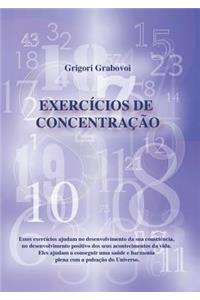 Exercícios de Concentração (PORTUGUESE Edition)