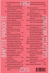 Selected Writings, 1998–2015