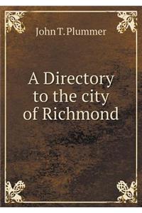 A Directory to the city of Richmond