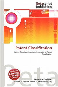 Patent Classification
