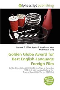 Golden Globe Award for Best English-Language Foreign Film