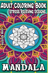 Mandala Adult Coloring Book Stress Relieving