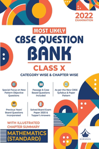 Most Likely Question Bank - Mathematics (Standard): CBSE Class 10 for 2022 Examination