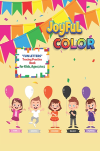 FUN LETTERS Tracing Practice Book