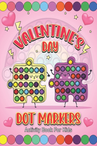 Valentine's Day Dot Markers Activity Book For Kids