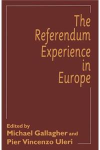 Referendum Experience in Europe
