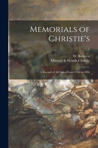 Memorials of Christie's