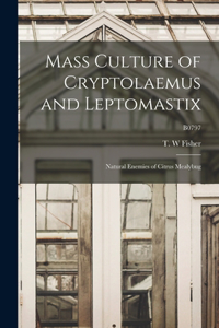 Mass Culture of Cryptolaemus and Leptomastix