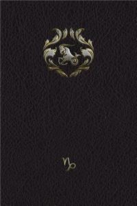Monogram Capricorn Notebook