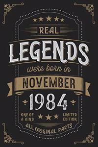Real Legends were born in November 1984