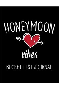Honeymoon Vibes Bucket List Journal