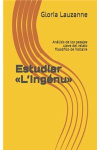 Estudiar L'Ingénu