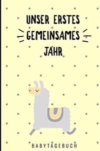 Unser Erstes Gemeinsames Jahr Babytagebuch