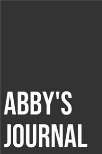 Abby's Journal