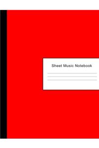 Sheet Music Notebook