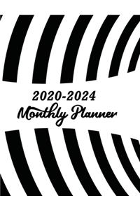 2020 - 2024 Monthly Planner