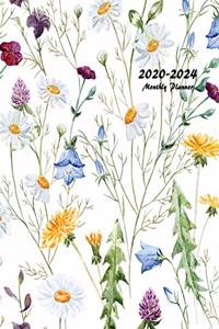 2020-2024 Monthly Planner