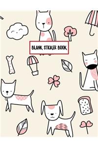 Blank Sticker Book