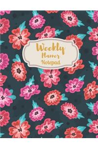 Weekly Planner Notepad