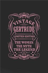 Vintage Gertrude Limited Edition the Woman the Myth the Legend