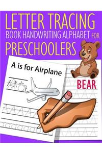 Letter Tracing Book Handwriting Alphabet for Preschoolers Bear