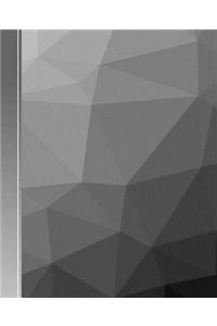 Geometric Triangle Abstract Mono Pattern