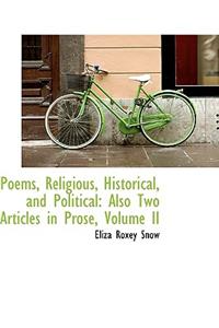 Poems, Religious, Historical, and Political