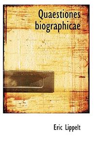 Quaestiones Biographicae