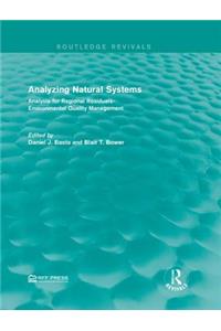 Analyzing Natural Systems