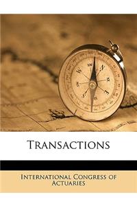 Transactions Volume 1898