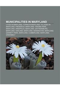 Municipalities in Maryland
