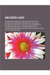 Neuseeland: Abhangiges Gebiet (Neuseeland), Bauwerk in Neuseeland, Behorde (Neuseeland), Bildung in Neuseeland, Distrikt in Neusee