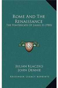 Rome and the Renaissance