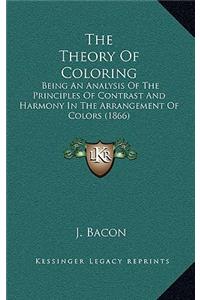 Theory Of Coloring