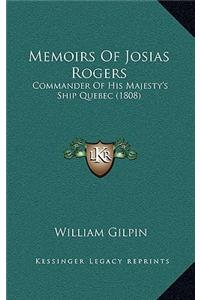 Memoirs Of Josias Rogers