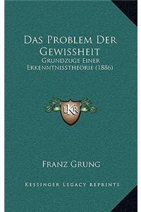 Problem Der Gewissheit