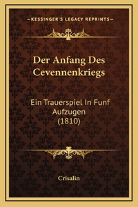 Der Anfang Des Cevennenkriegs