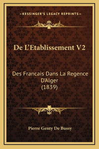 De L'Etablissement V2