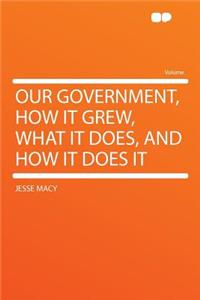 Our Government, How It Grew, What It Does, and How It Does It