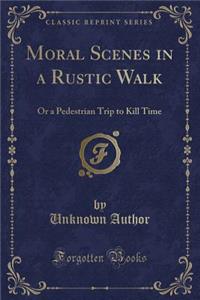 Moral Scenes in a Rustic Walk: Or a Pedestrian Trip to Kill Time (Classic Reprint)