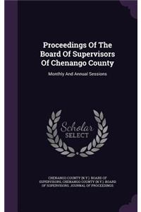 Proceedings of the Board of Supervisors of Chenango County