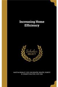 Increasing Home Efficiency