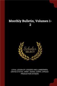 Monthly Bulletin, Volumes 1-2