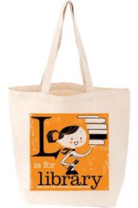 L Is for Library Tote