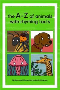 A-Z of animals with rhyming facts